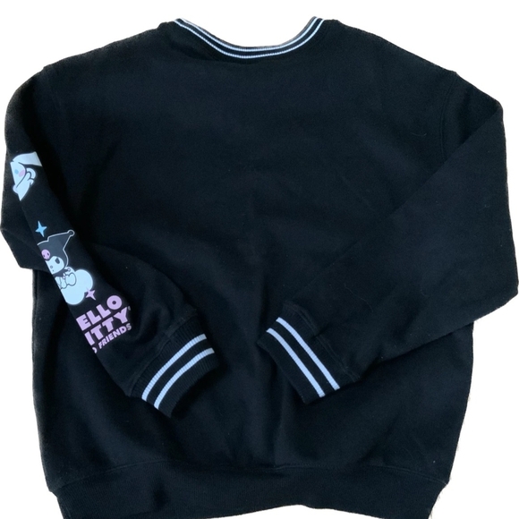 Hello Kitty Sanrio Women's Pullover Sweater Size Xs Black Graphic - Picture 4 of 8